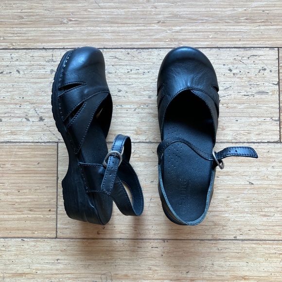 Sanita black clog size 40 Margrethe style - Picture 2 of 8